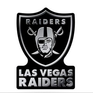 Raiders Molded Emblem